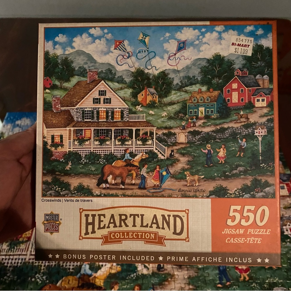 Heartland Collection Jigsaw Puzzle 550 Pieces Complete